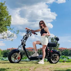 Citycoco 2 Wheel Electric Motorcycle 4000W Motor Max Speed 50Miles/H 60V25AH Battery Charging Commuting Elektric Scooter